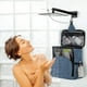 thumbnail image 1 of Neceser grande de malla | Organizador de cosméticos colgante de viaje con cremallera | Neceser portátil para maquillaje, champú y artículos esenciales de baño | Artículos escolares para playa,, 1 of 6