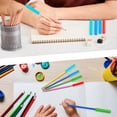 thumbnail image 4 of 4Pcs 4 Styles Silicone Pencil Toppers Cushions Grips Sensory Chew Pen Toppers Waterproof Chewable Painting Pen Grippers Holders Writing Pen Tools for Home Classroom Students Attention DIY, 4 of 7