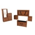 thumbnail image 1 of Recamara KS 6 Piezas Floetta Nogal - Kessa Muebles, 1 of 5