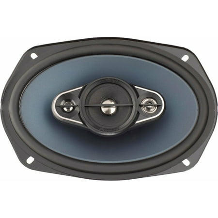 Pioneer - 6" x 9" 4-way Coaxial Speakers (Pair) - BLUE