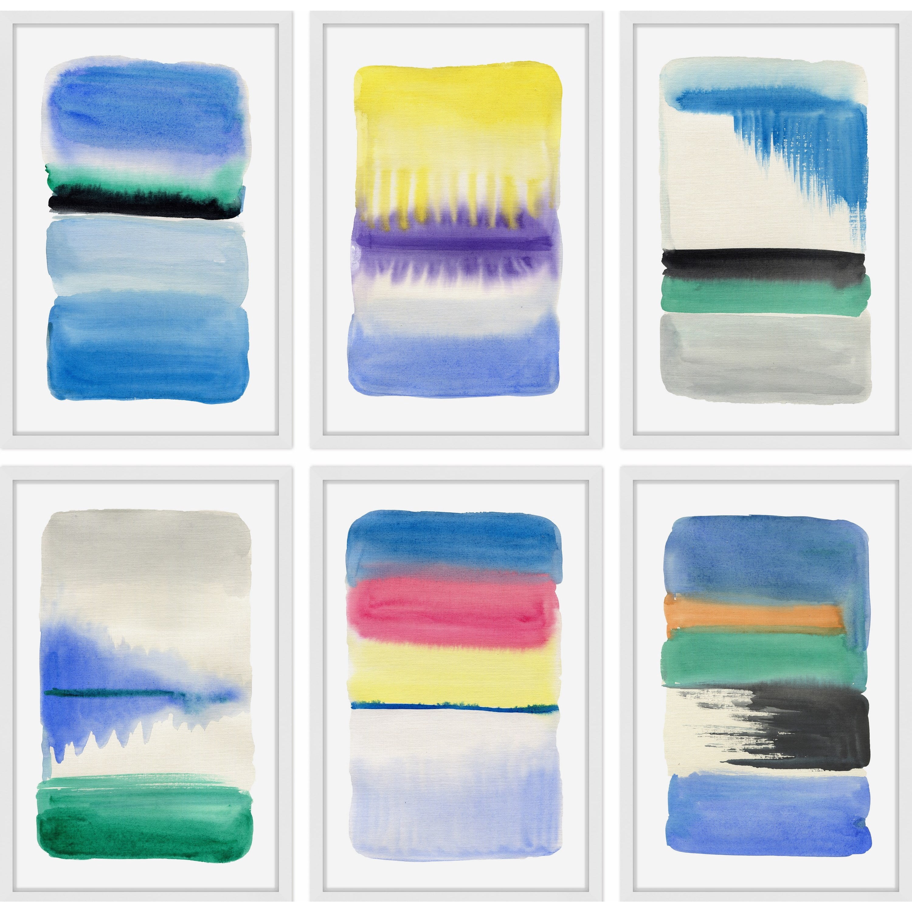 Cool Shades Hexaptych