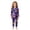 Dark Purple, variant on Futezty Toddler Boys Girls Halloween Pumpkin Pajamas Cute Ghost Print Pjs for Boy Jammies Little Kids Sleepwear Clothes Sets 2T-9T