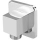 thumbnail image 1 of Conector de manguera de ducha de latón montado en la pared Soporte de ducha Grifo de cocina Montaje en pared Ducha Latón macizo Cromado Cabeza cuadrada Codo Ducha Montaje en pared oculto para baño esquí esquí Gafas de esquí, 1 of 5
