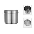 thumbnail image 3 of 2 Pcs Boîtes de Rangement en Acier Inoxydable pour Maison Restaurant, 3 of 10