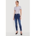 thumbnail image 2 of Women's Two Button Rolled Cuff Skinny Jeans, 2 of 4