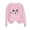ZA-Pink-wiyuqeen crewneck sweatshirt, variant on Wiyuqeen Halloween Ghost Sweatshirts for Women Round Neck Long Sleeve Casaul Loose Pullover Lightweight Gnome Graphic Sweat Shirts