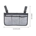 thumbnail image 3 of Bdday Jewelry Organizers and Storage Walker Wheelchair Armrest Side Storage Bag Suspended Wheelchair Storage Bag Jewelry Storage, 3 of 5