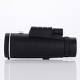thumbnail image 4 of 40X60 Monocular HD Low Light Night Vision Monocular with Compass Magnifier Connecting Mobile Phones to Take Photos with Dust Cover Rope Bag, 4 of 5