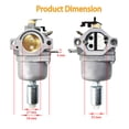 thumbnail image 3 of LABLT LT1000 LT2000 Carburetor 18.5HP Fit for Briggs Stratton Craftsman DYT4000 Z225, 3 of 6