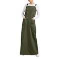 thumbnail image 3 of ZANZEA Women Plain Casual with Pockets Overalls Maxi Dresses, 3 of 11