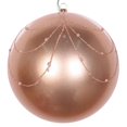 thumbnail image 1 of Vickerman MT194758D Rideau Ornemental Pailleté Or Rose 6 Po. - 3 par Sac, 1 of 3