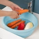 thumbnail image 4 of Lavabo de baño, lavabo cuadrado grueso, lavabo de gran tamaño para el hogar, lavabo para lavar los pies, lavabo de verduras, lavabo de plástico para dormitorios de estudiantes, lavabo de plástico mult, 4 of 6