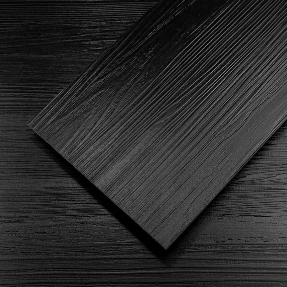 36-Pack 54 Sq.ft Peel and Stick Floor Tiles,Black Vinyl Flooring Wood Plank,Self-Adhesive Waterproof for Bedroom, Kitchen, Living Room Home Decor