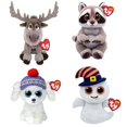 thumbnail image 2 of Peluche de 15 cm con ojos grandes de Ty Beanie, ballena asesina, unicornio, leopardo, murciélago, cisne, gato, búho, perezoso, koala, regalo de Navidad para niños, 2 of 5