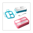 thumbnail image 5 of Lattice Energy Lunch Box Portable Fast Food Box Thin Lunch Box Frame Sealed Plastic Lunch Box Simple Lunch Box, 5 of 5