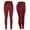Wine, variant on Jjayotai Full Length Leggings for Women Clearance, High Waisted Workout Compression Yoga Pants with Pocket, Suit for Gym Black XXL