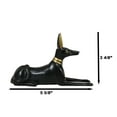 thumbnail image 3 of Egyptian Deity of Mummification Afterlife God Anubis In Dog Jackal Form Figurine, 3 of 9
