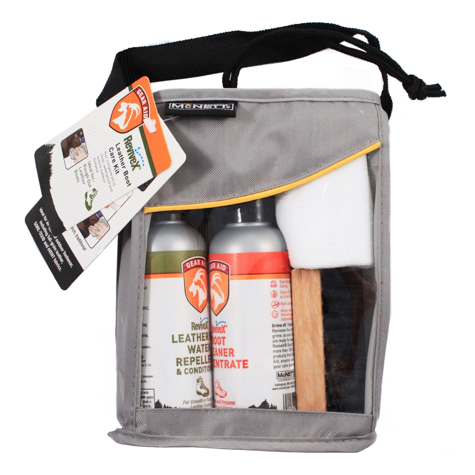 ReviveX Leather Boot Care Waterproof Gel Kit Outdoor Shoe Care Cleaner Accessory