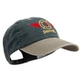 thumbnail image 5 of US Shooters Embroidered Pigment Dyed Wash Cap - Spruce Khaki OSFM, 5 of 5