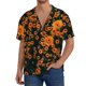 thumbnail image 1 of Fotbe Daisies Camisa Estampada de Manga Corta para Hombre, Casual de Verano, Estilo Playero, Sin Arrugas-Large, 1 of 5