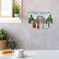 thumbnail image 3 of Happy Easter Pomeranian American Flag Truck Bunny Ears Wood Key Holder Pom Dog Lover Gifts Wall-mounted Key Rack Home Decor - 03001, 3 of 5