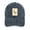 Navy, variant on Cinnamon Roll Gray Baseball Cap for Men Women, Adjustable Snapback Hats Cotton Hat