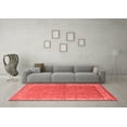 thumbnail image 3 of Ahgly Company Indoor Rectangle Oriental Red Industrial Area Rugs, 2' x 4', 3 of 4