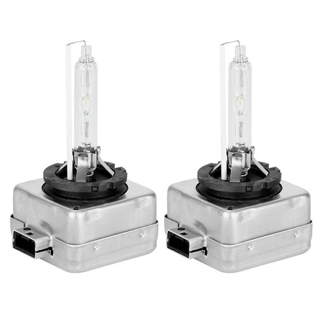 Bombilla de repuesto de xenón blanco brillante D1S de 12 V, 6000 K, 35 W, 2 unidades