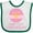 White and Green, variant on Inktastic Babys 1st Hanukkah Girls Baby Bib