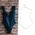 thumbnail image 4 of 4x Alambre de metal Forma del cuerpo Traje de baño Percha para traje de baño Niñas Organizador de guardarropa Ropa de playa unisex Estante Perch Soledad Percha de exhibición de traje de baño, 4 of 10