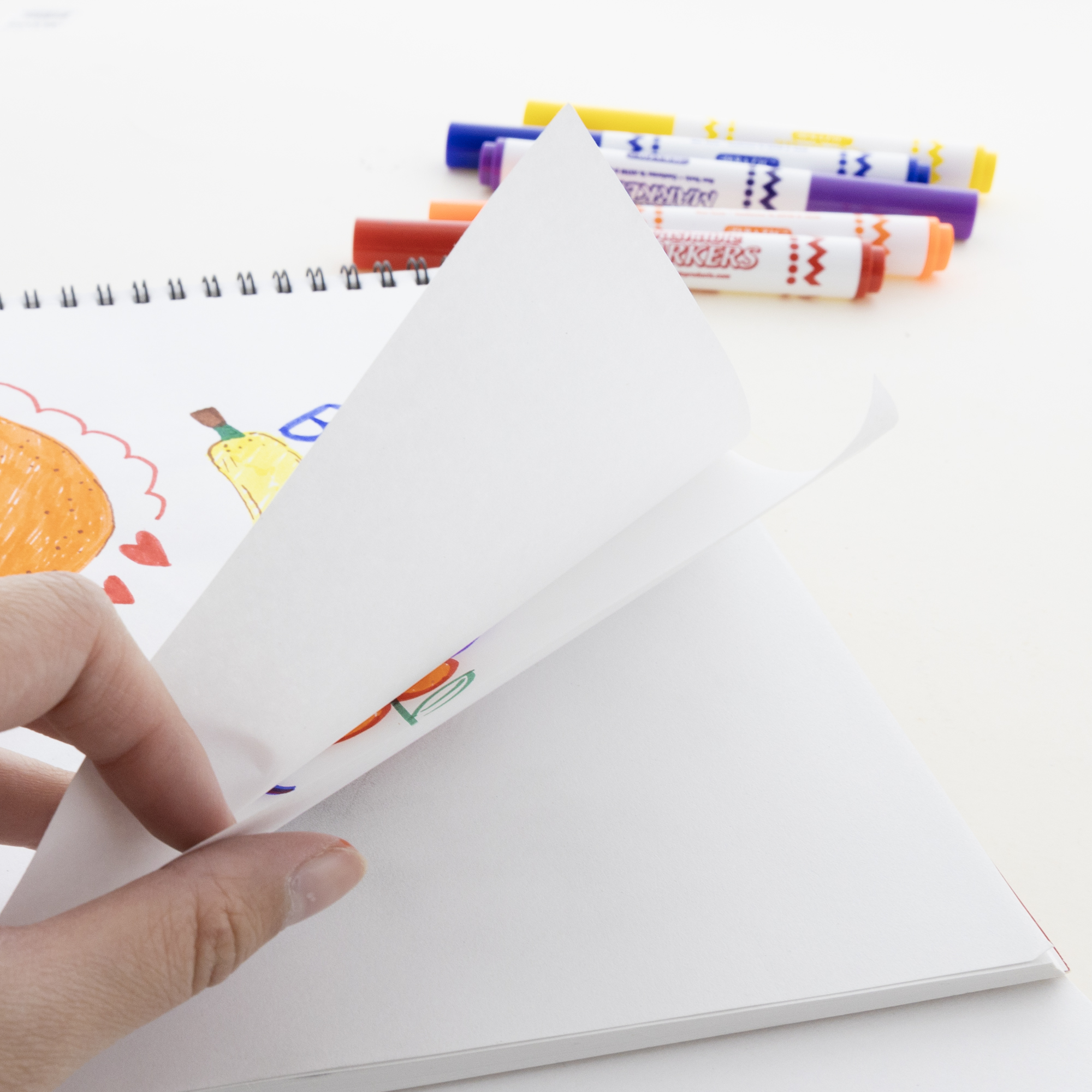 BAZIC Sketch Pad 40 Sheets 9" X 9" Top Spiral Sketchbook Drawing Pads, 48-Pack