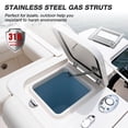 thumbnail image 3 of Gas Struts Shock Vepagoo 15 pulgadas, 45 kg, acero inoxidable, 2 unidades, 3 of 7