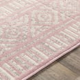 thumbnail image 6 of BoutiqueRugs Blush & Light Pink Collection Windradyne Moroccan Geometric Large Area Rug - Boho Aztec Tribal Carpet for Living Room - Blush, Pink, Dusty Pink, Cream - 7'10" x 10'2" (8x10 Area Rug), 6 of 7