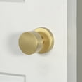 thumbnail image 4 of Viaggio Cloclo_Dd Circolo Solid Brass Non-Turning Two-Sided Dummy Knob Set - Nickel, 4 of 7