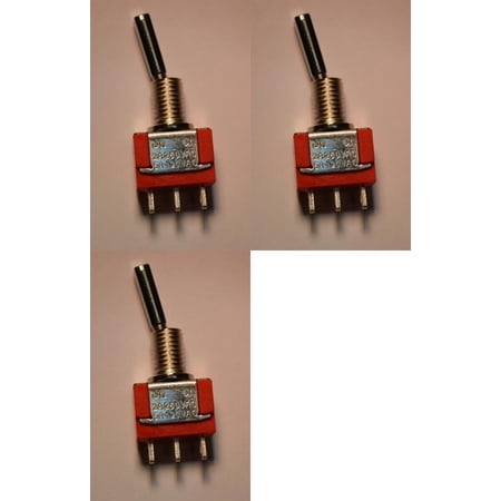 HobbyFlip Replacement Toggle Switch Shorter Version 2PSSwitch Compatible with RC Drone 3 Pack