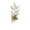 Gold, variant on Christmas Floral Pick, Artificial Glitter Foliage Stem, Build Layered Holiday Tree Arrangements or Decorate a Vase and Wreath, Branching Plastic Leaves with Decorative Seasonal Accents