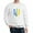 White, variant on CafePress - I Stand With Ukraine Flag Support Ukrai Sweatshirt - Crew Neck Sweatshirt