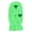 Green, variant on Unisex 3 Hole Full Face Cover Balaclava Knitted Hat Winter Warm Punk Style Funny Ski Mask Cover Hat for Cycling Outdoor Sports