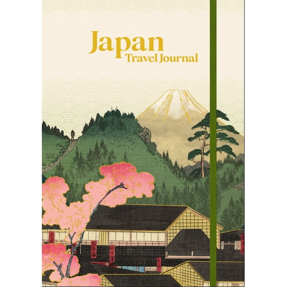 Japan Travel Journal: Hardcover Travel Diary with Prompts, Planning Pages, and Keepsake Storage, (Hardcover)