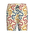 thumbnail image 4 of Wukai Snake Men’s Short Pajama Pants With Pockets Soft Sleep Pj Shorts for Men-XX-Large, 4 of 6