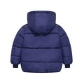 thumbnail image 2 of SILVERCELL 12M-6T Toddler Boys Girls Thicken Fleece Hooded Coats Winter Warm Zipper Coat Jackets Detachable Hood, 2 of 8