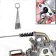 thumbnail image 5 of Carburetor Cleaning Tool Kits, Carburetors Carbon Dirt Jet Remove Cleaner10 Cleaning Needles + 5 Nylon Brushes + 13 Cleaning Wires Set - DD, 5 of 5