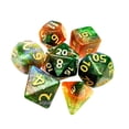 thumbnail image 3 of Dados poliédricos,Juego de dados poliédricos surtido de enseñanza de matemáticas,Juego de casino Dados poliédricos Dados acrílicos ,Juego de rol acrílico Dados Accesorios para juegos de, 3 of 8