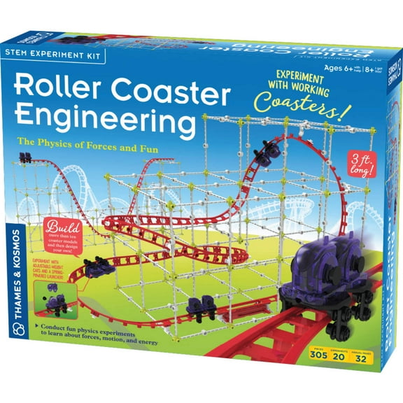 Thames & Kosmos Roller Coaster Engineering, Children Ages 6 and up