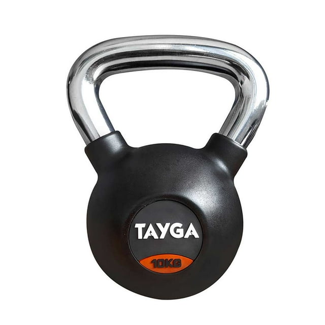Pesa Rusa Tayga Rubber Cromada 10 Kg
