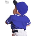 thumbnail image 2 of Ma Croix Kids Baseball Button Down Jersey Youth Active Athletic Uniform, 2 of 4