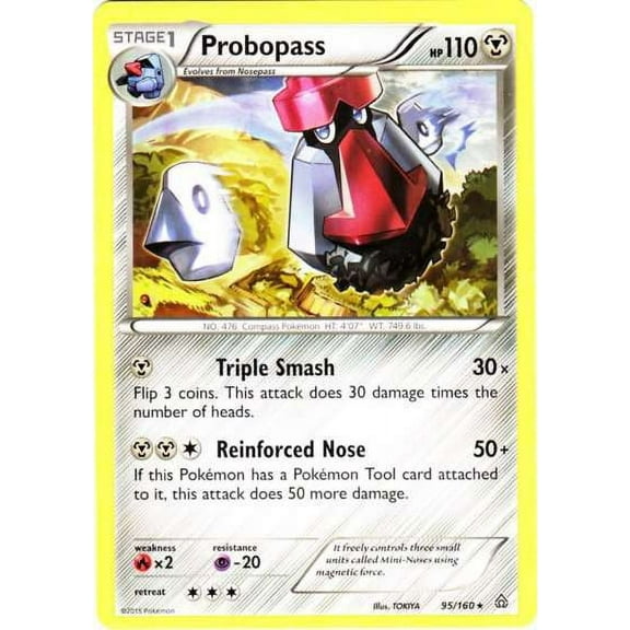 Pokemon Primal Clash Rare Probopass #95
