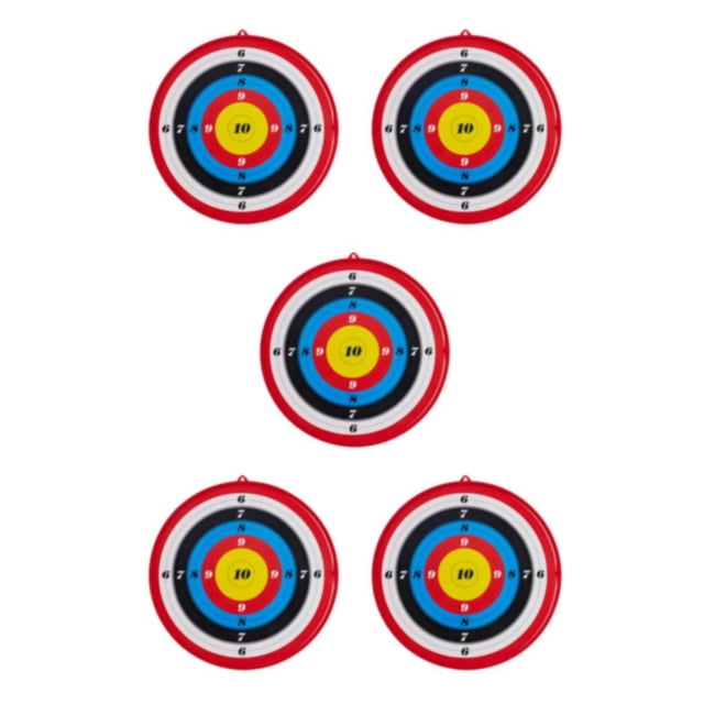 Youkk ABS Exquisite Craft Easy To Read Bow Target For Friends Suction Archer Darts Type1 5Set