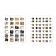 thumbnail image 1 of 2 hojas de pegatinas adhesivas creativas DIY Kawaii Cat Craft Stickers Journal Planner Ehuebsd Libre de BPA, 1 of 5