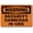 Warning Sign 3, variant on Warning Sign Security Cameras In Use - 8"x12" Durable Tin Wall Decor for Home, Garage, Yard, Workplace Safety